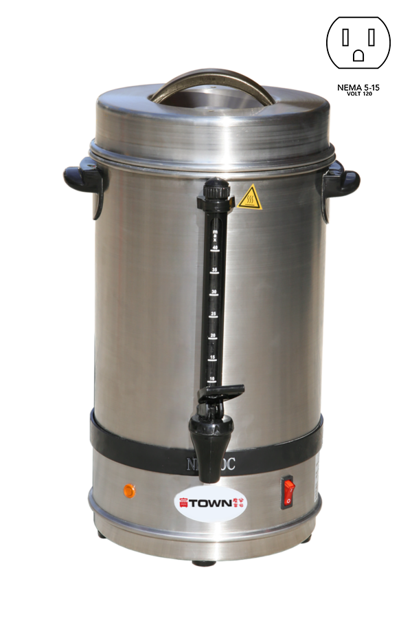 15-Liter Coffee Percolator – 120v - Town Food Service Equipment Co