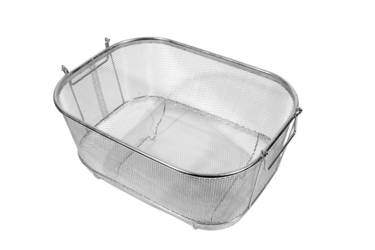 chrome stainless steel kitchen sink strainer basket