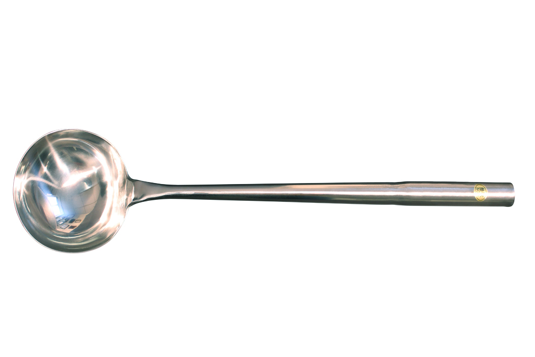 Vogue Flat Bottom Ladle 180ml Silver Colour Stainless Steel 