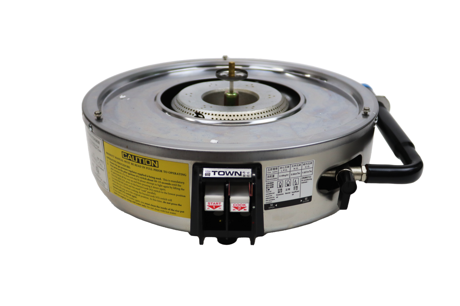 » RM55 RiceMaster Commercial Gas Rice Cooker Town Food Service