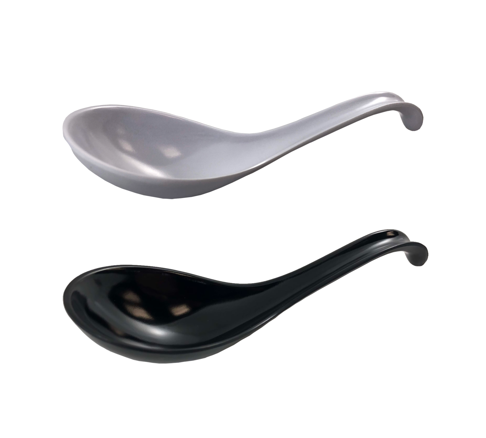 » Melamine Soup Spoon with Hook Handle Town Food Service Equipment Co