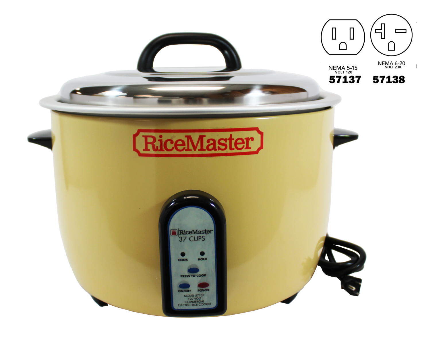 37-Cup, RiceMaster Electric Rice Cooker - Town Food Service